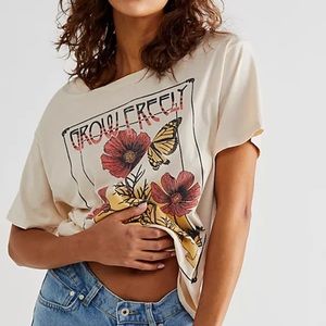 Free People Grow Freely Boyfriend Tee